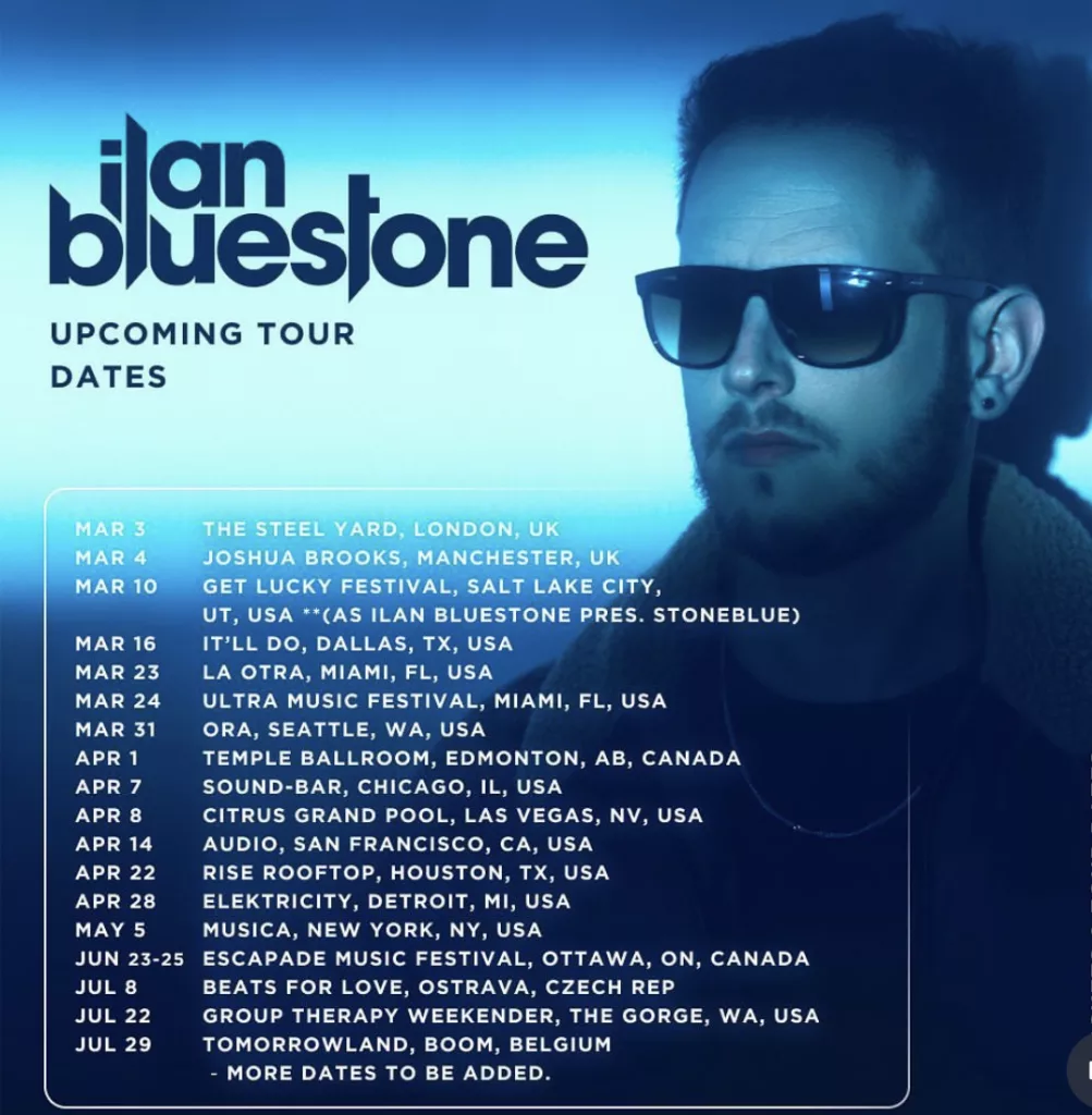 ilan bluestone tour 2023