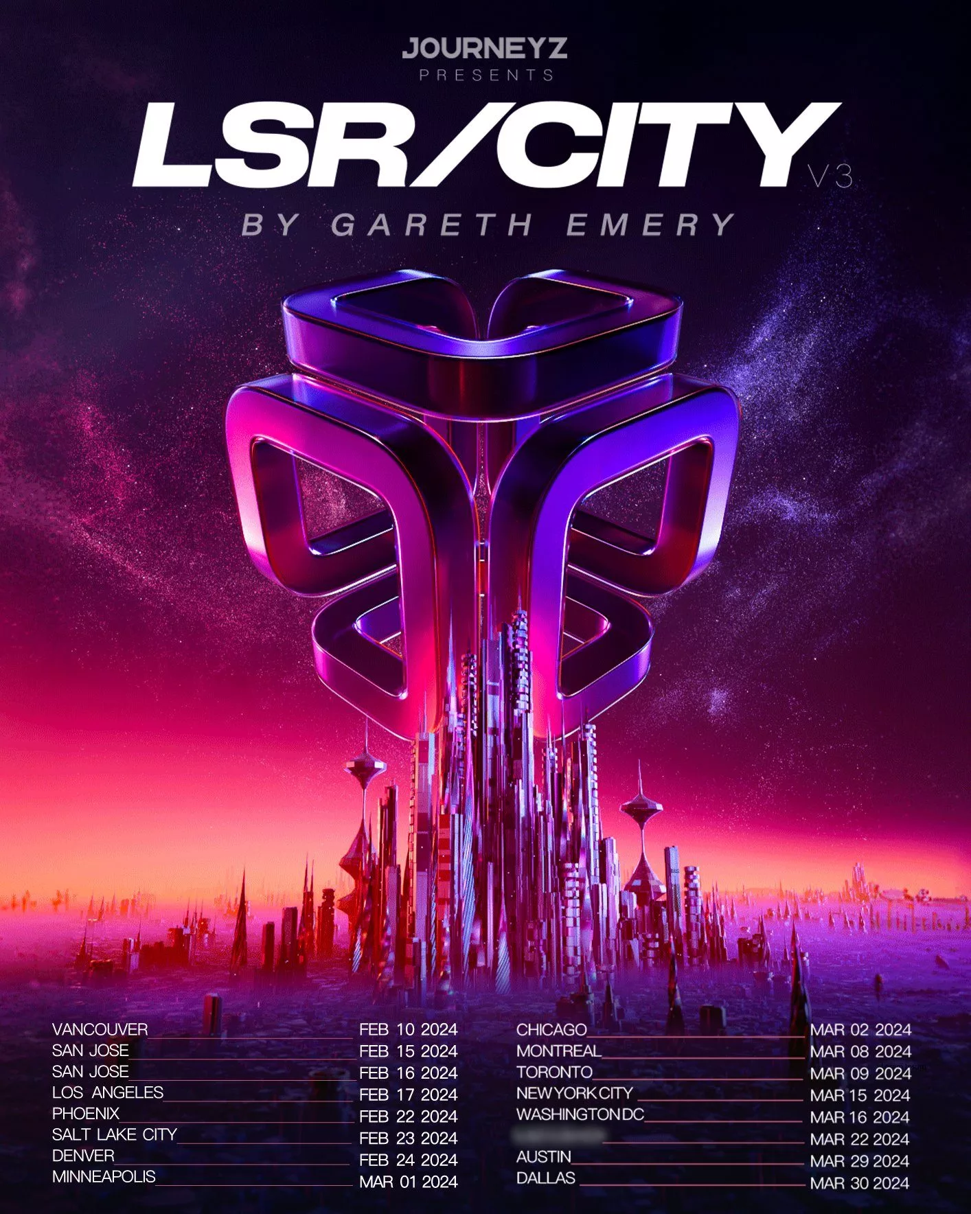 lsr/city tour poster