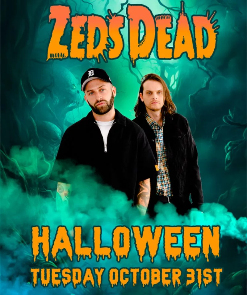 zeds dead halloween poster 2