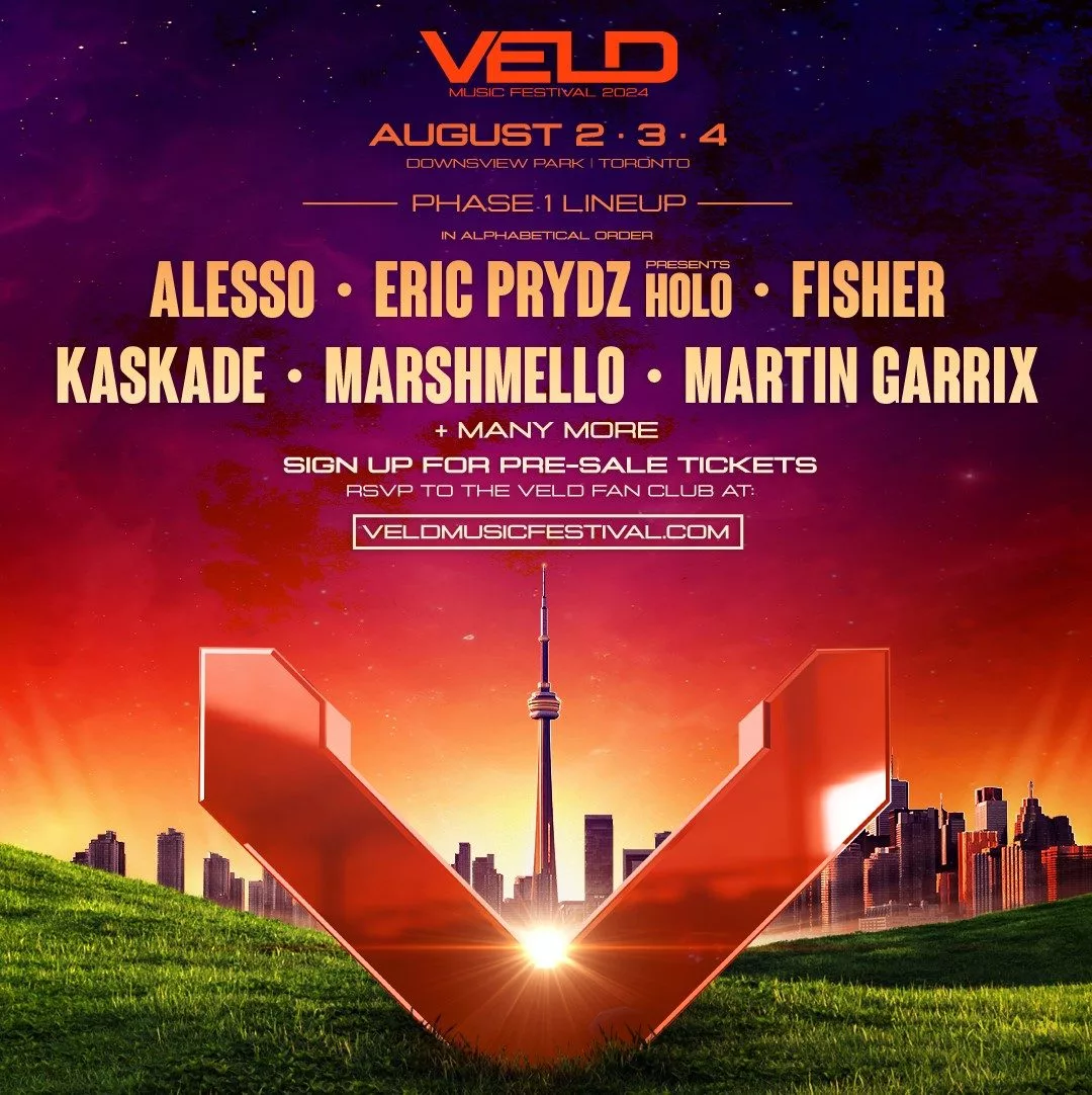 VELD Music Festival Reveals 1st Phase of Artists for 2024 Lineup