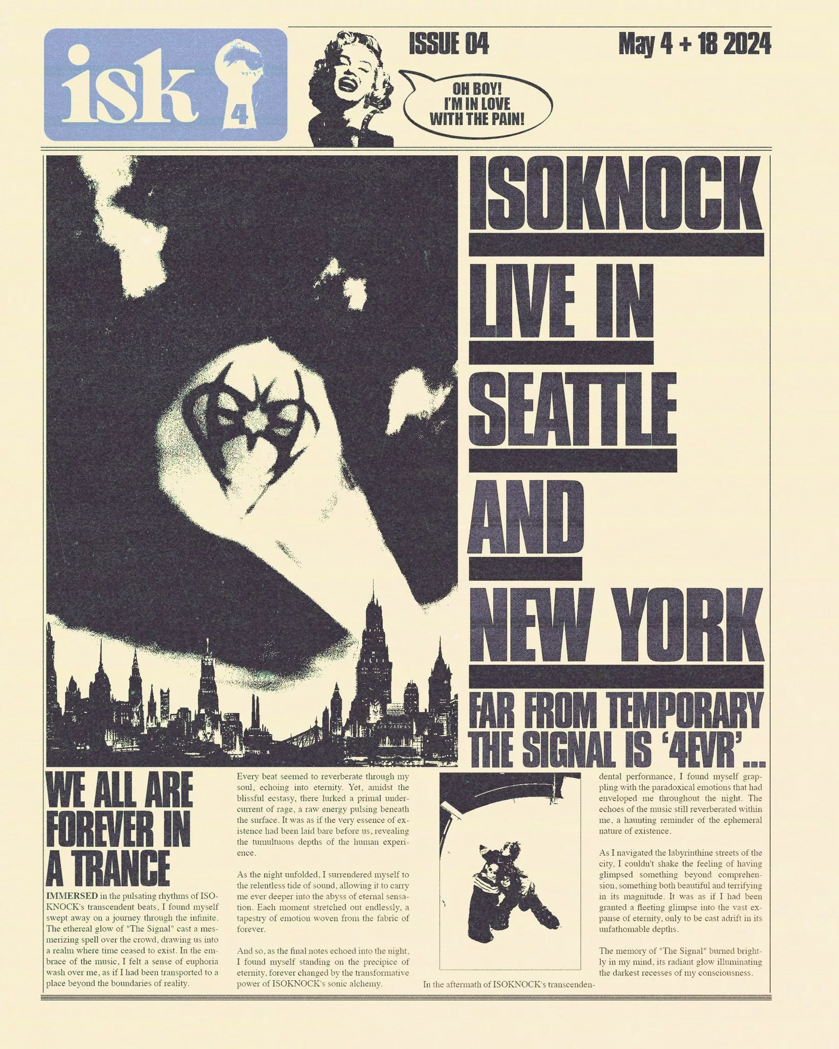 isoknock tour poster