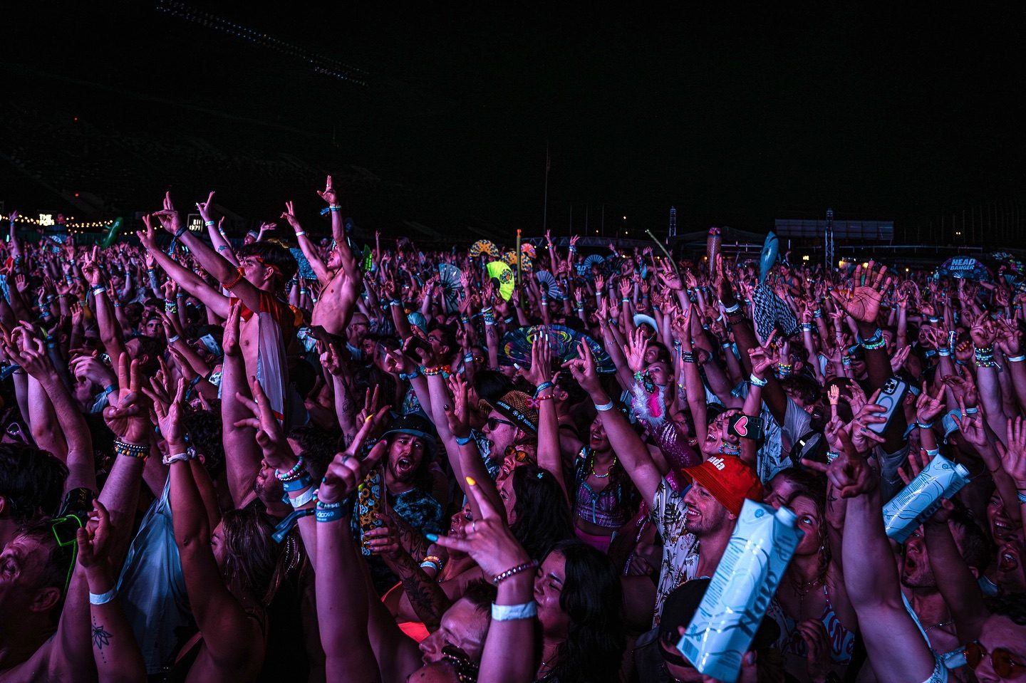 escapade music festival crowd